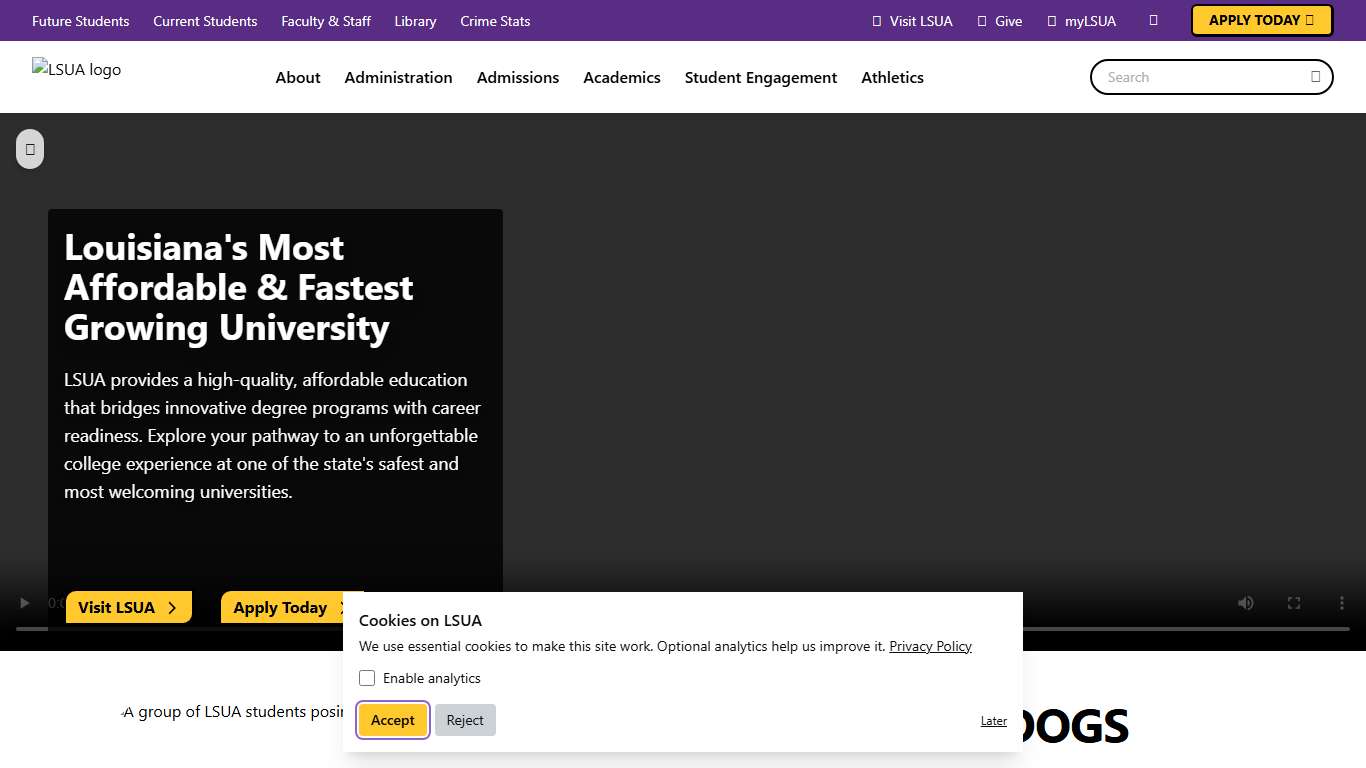 LSU Alexandria | Louisiana State University of Alexandria (LSUA)